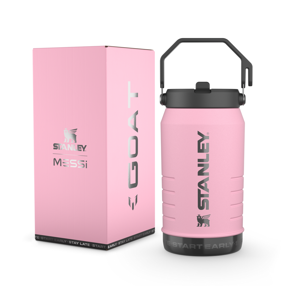 Messi x Stanley IceFlow™ Flip Straw Jug 64 oz – GOAT Collection