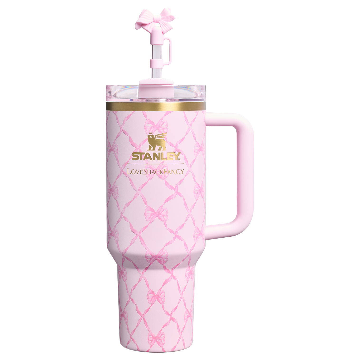 Stanley 1913 x LoveShackFancy Holiday Quencher® H2.0 FlowState™ Tumbler – 40 oz