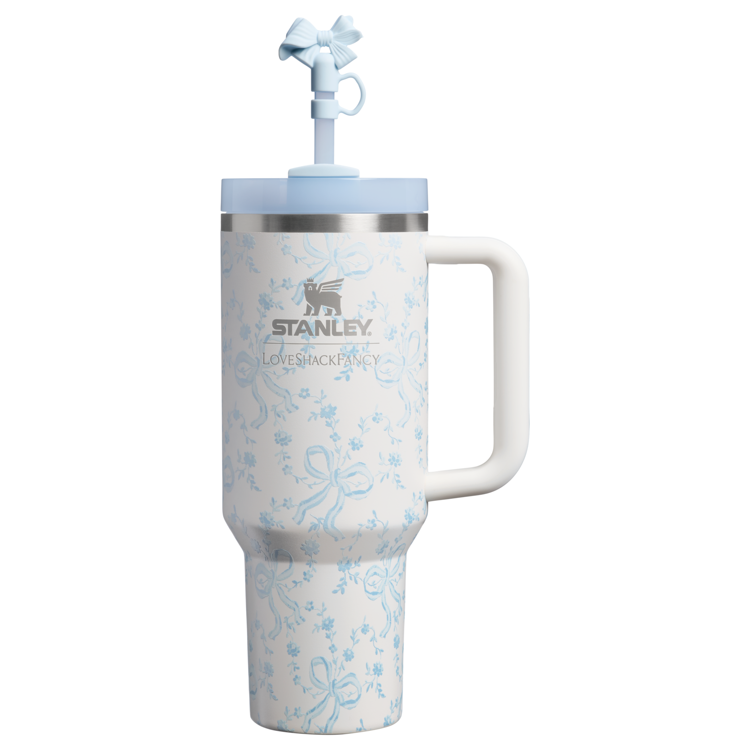 Stanley 1913 x LoveShackFancy Holiday Quencher® H2.0 FlowState™ Tumbler – 40 oz